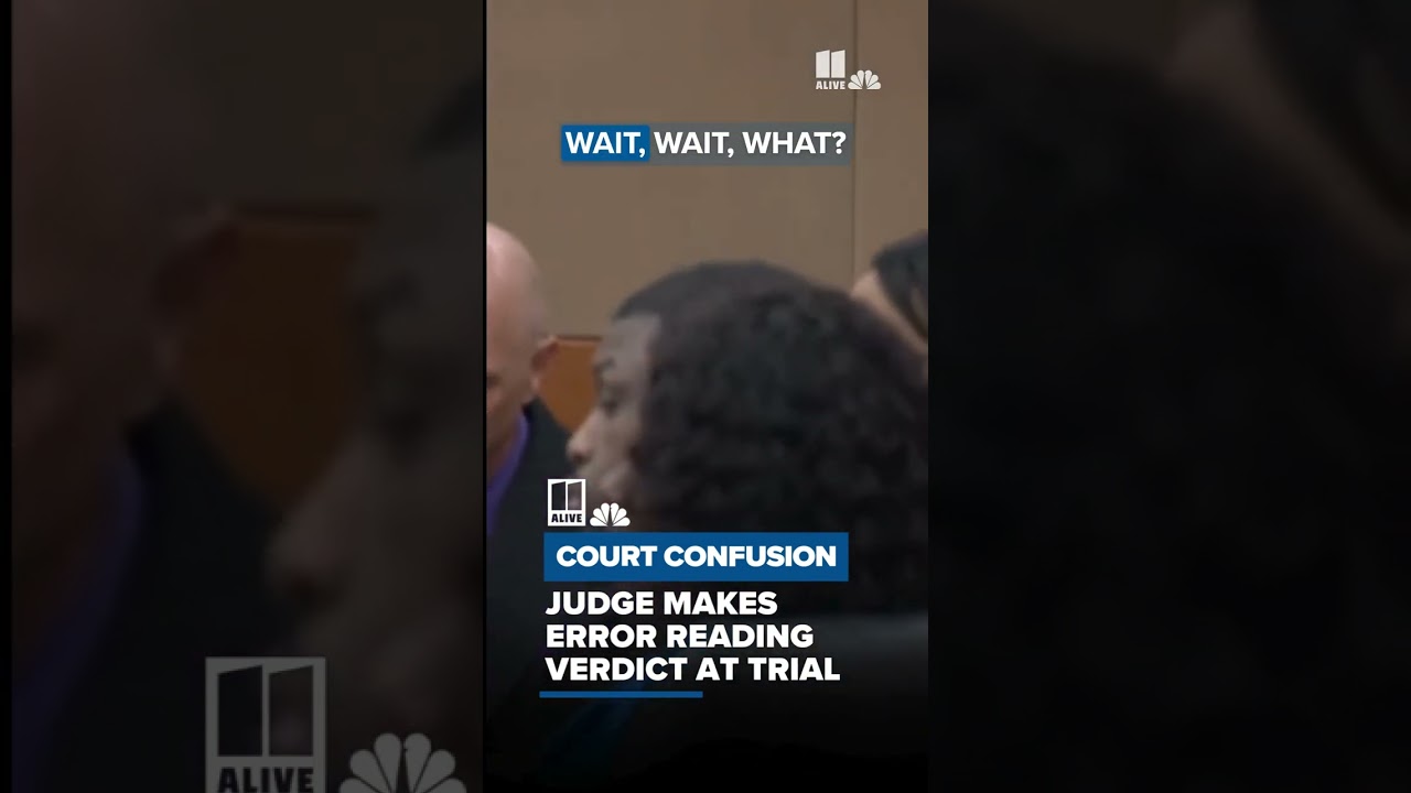 Judge accidentally reads wrong verdict in Fulton County trial