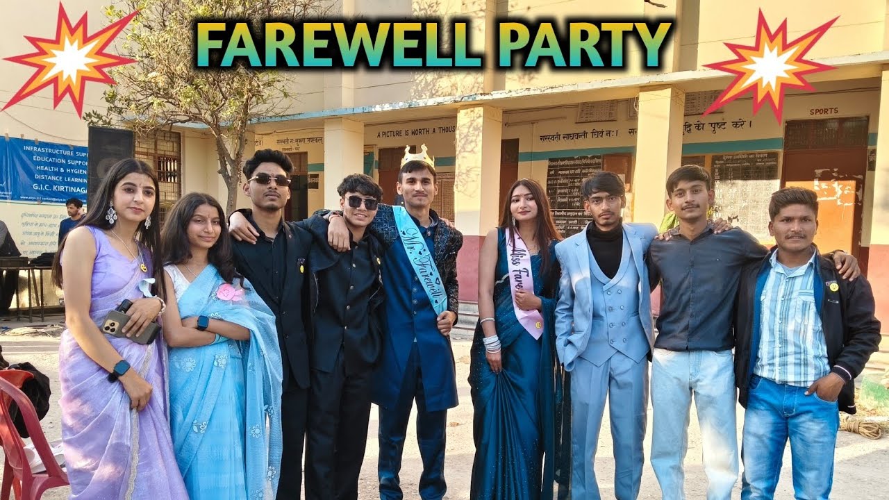 Farewell Party Vlog | Dhamaka Dance & Unlimited Masti 🔥