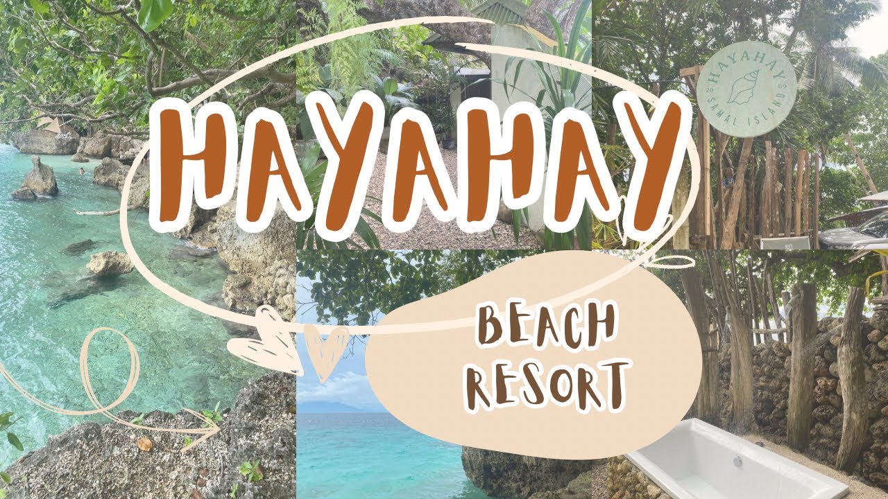 Hayahay Beach Resort | Samal Island, Philippines 💙