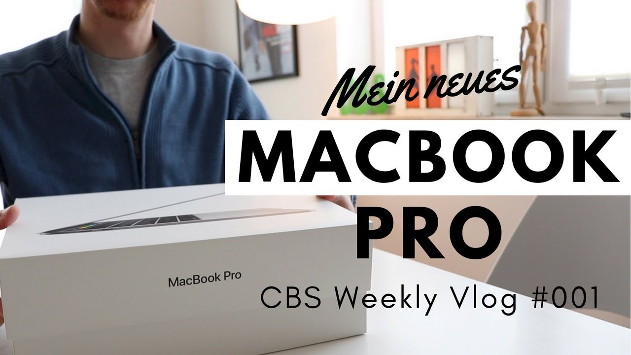 Mein neues MACBOOK PRO 2017 &mdash; CBS Weekly Vlog #001