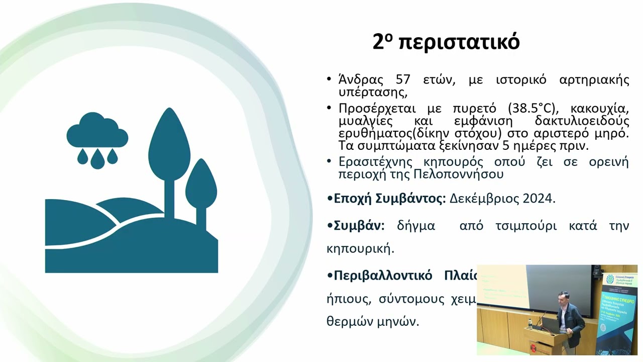 Ασθενής προσέρχεται στο ΤΕΠ με εξάνθημα. Ε. ΓΙΑΧΑΙ