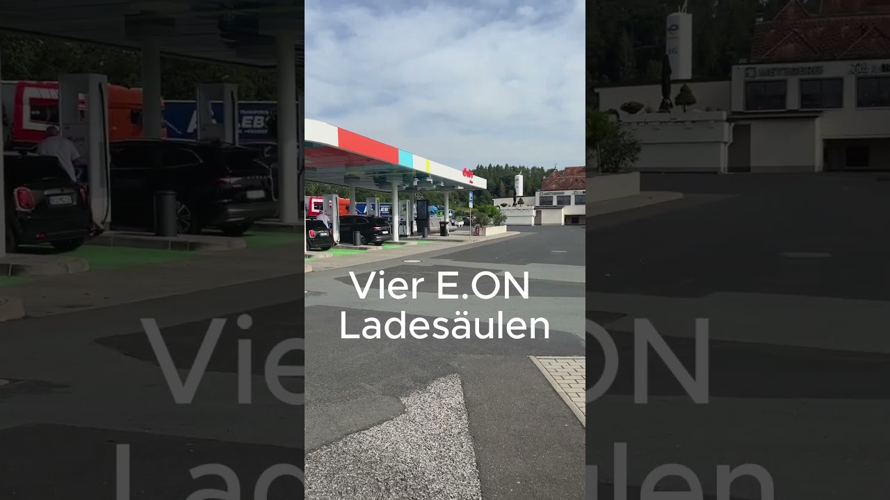 #Tesla #SuperCharger am Autohof Geiselwind #Ladetipp #Elektroauto #lades&auml;ule