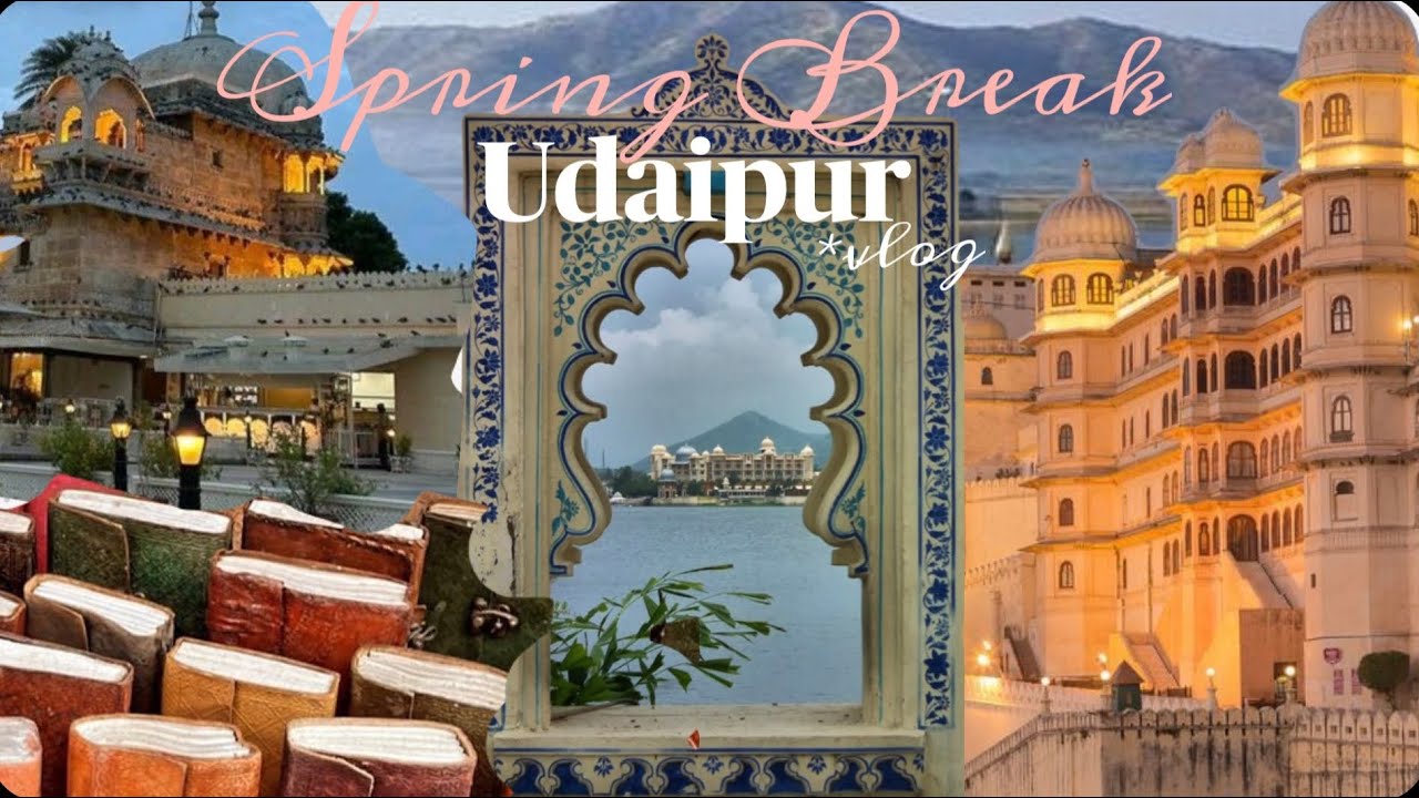 🌿Udaipur spring break vlog | Part 1 | Pichola Lake | City Palace #udaipur #travel #travelvlog 
