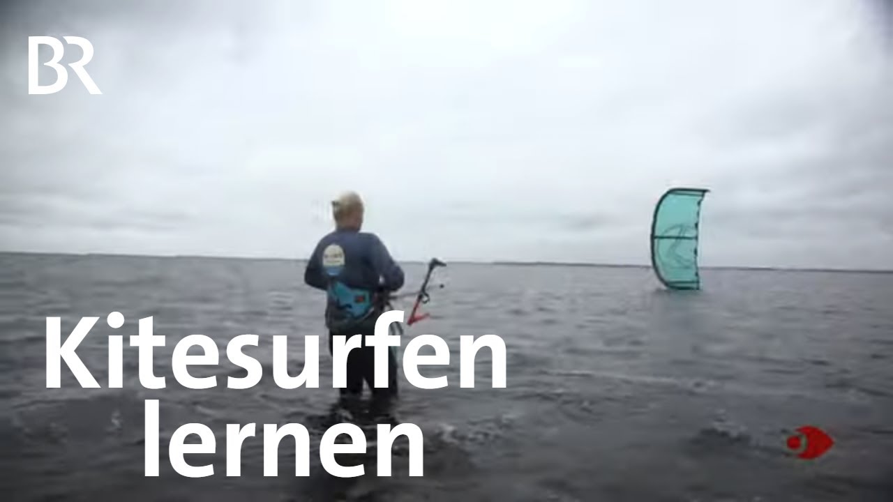 Kitesurfen - zwischen Gleitschirmfliegen & Wellenreiten | Sehen statt Hören | BR