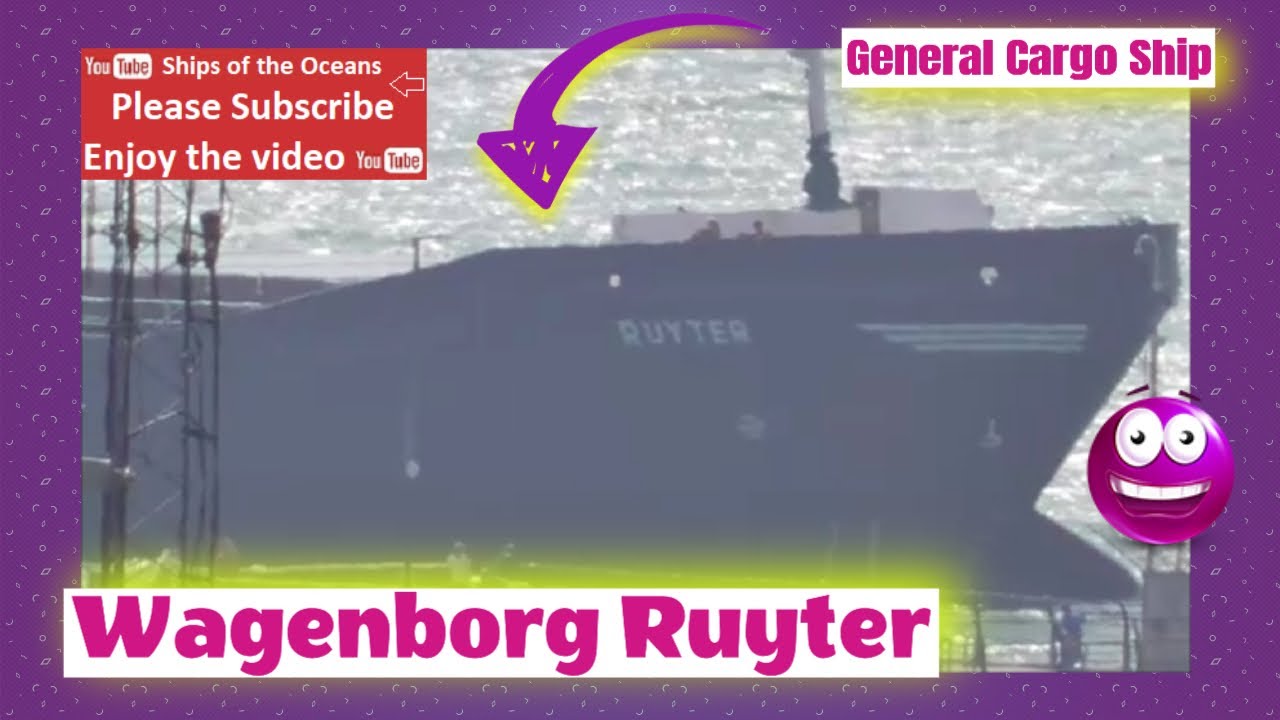 General Cargo Ship - Wagenborg Ruyter arrives at the seaport of Warrenpoint