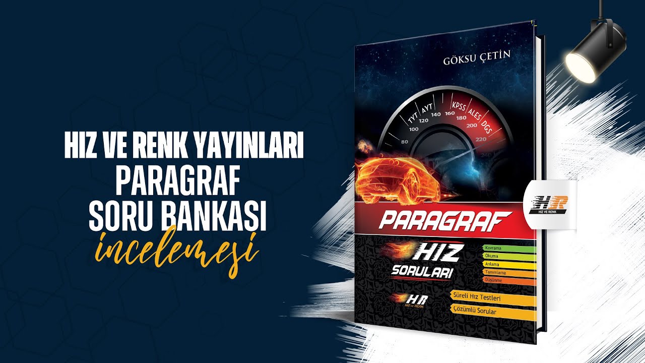 Hız ve Renk Yayınları Paragraf Soru Bankası İnceleme
