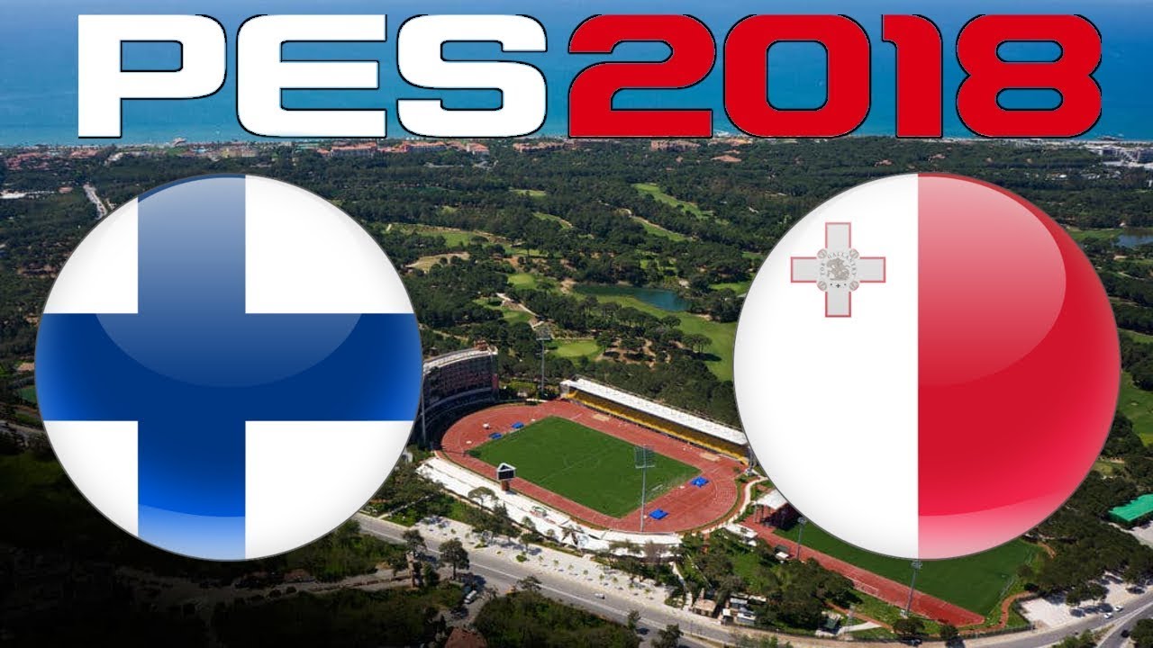 International Friendly - FINLAND vs MALTA - PES 2018