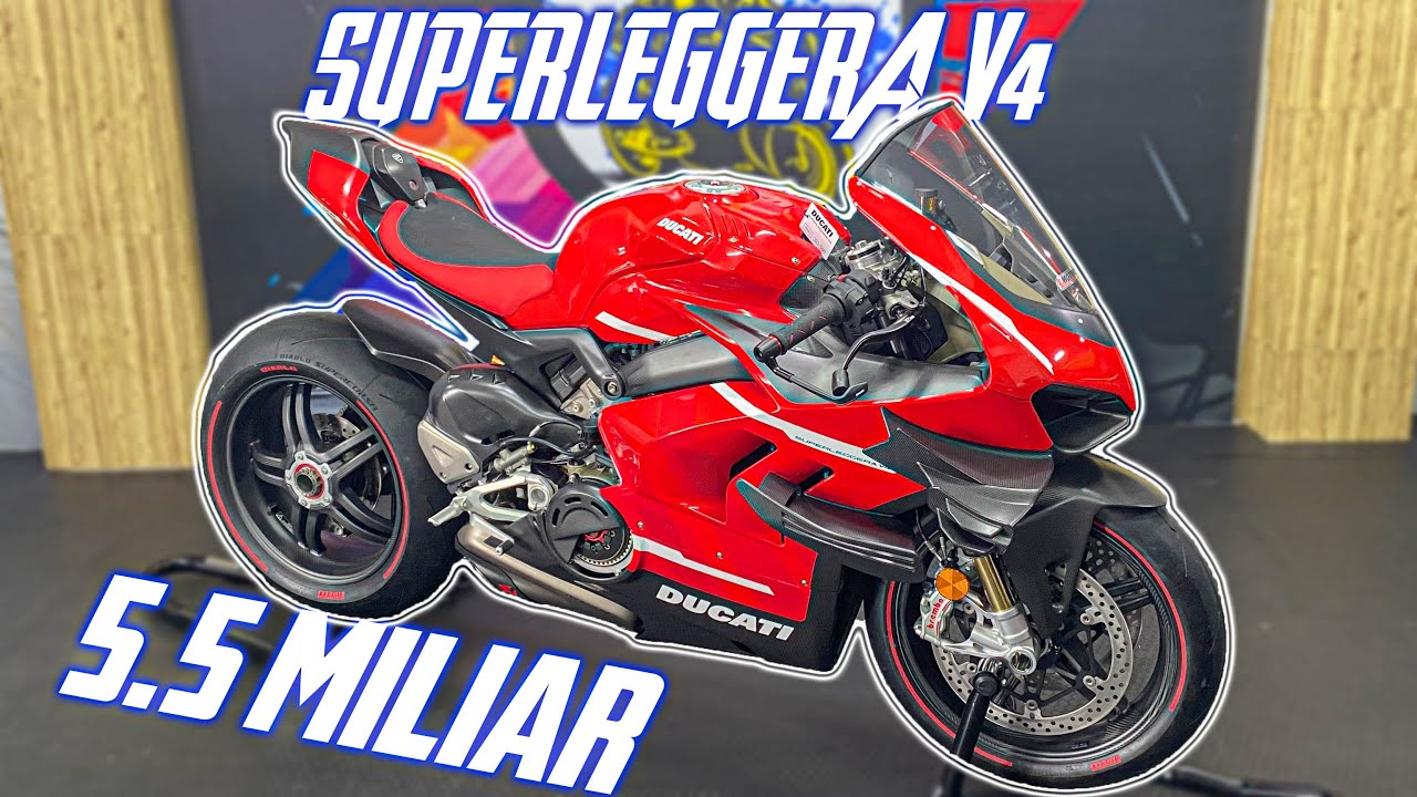 DUCATI SUPERLEGGERA V4 - Pertama dan Satu Satunya di Indonesia