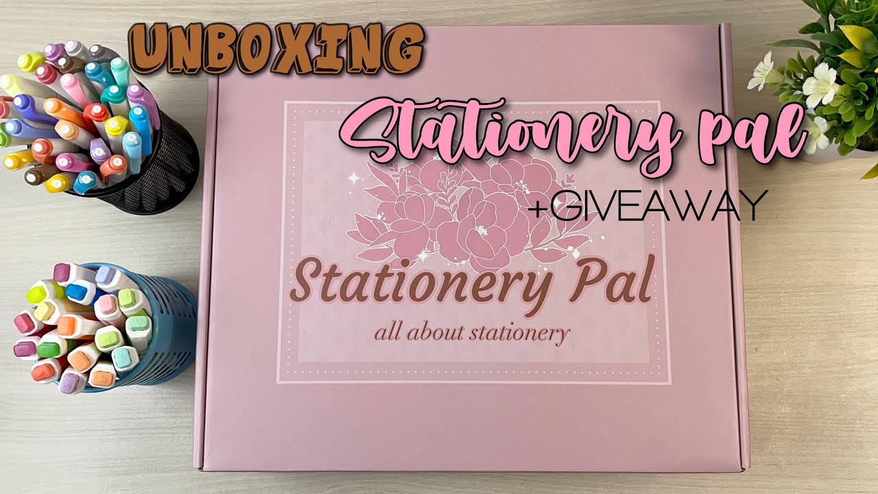 Haul back to school Stationery Pal🛍// + giveaway ft. @stationerypal