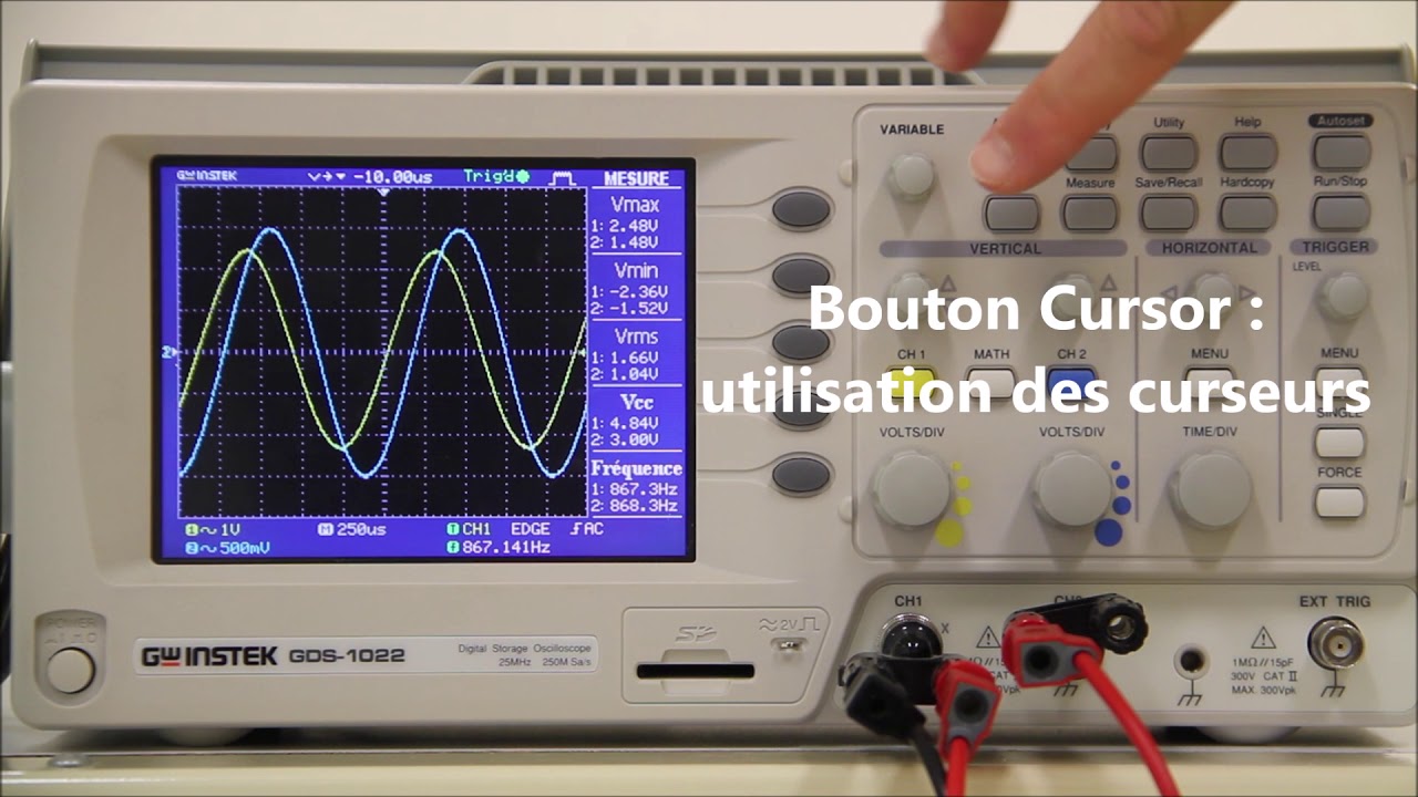 Oscilloscope - Mesures