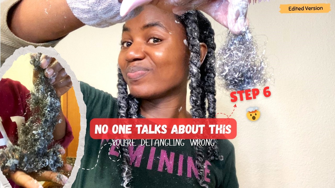I Finally Hacked Detangling! (Step 6 Cut My Detangling Time 3x Faster 😱)