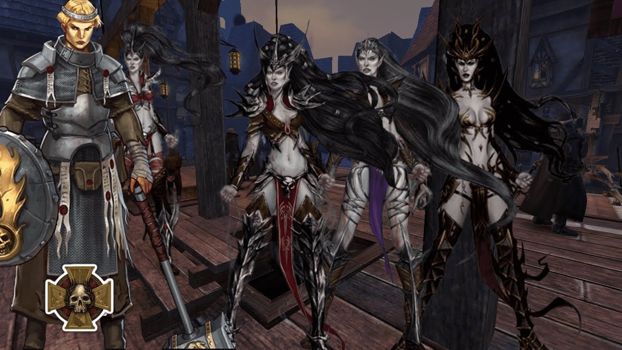 Shield Warrior-Priest | Punishment for Elven Whores