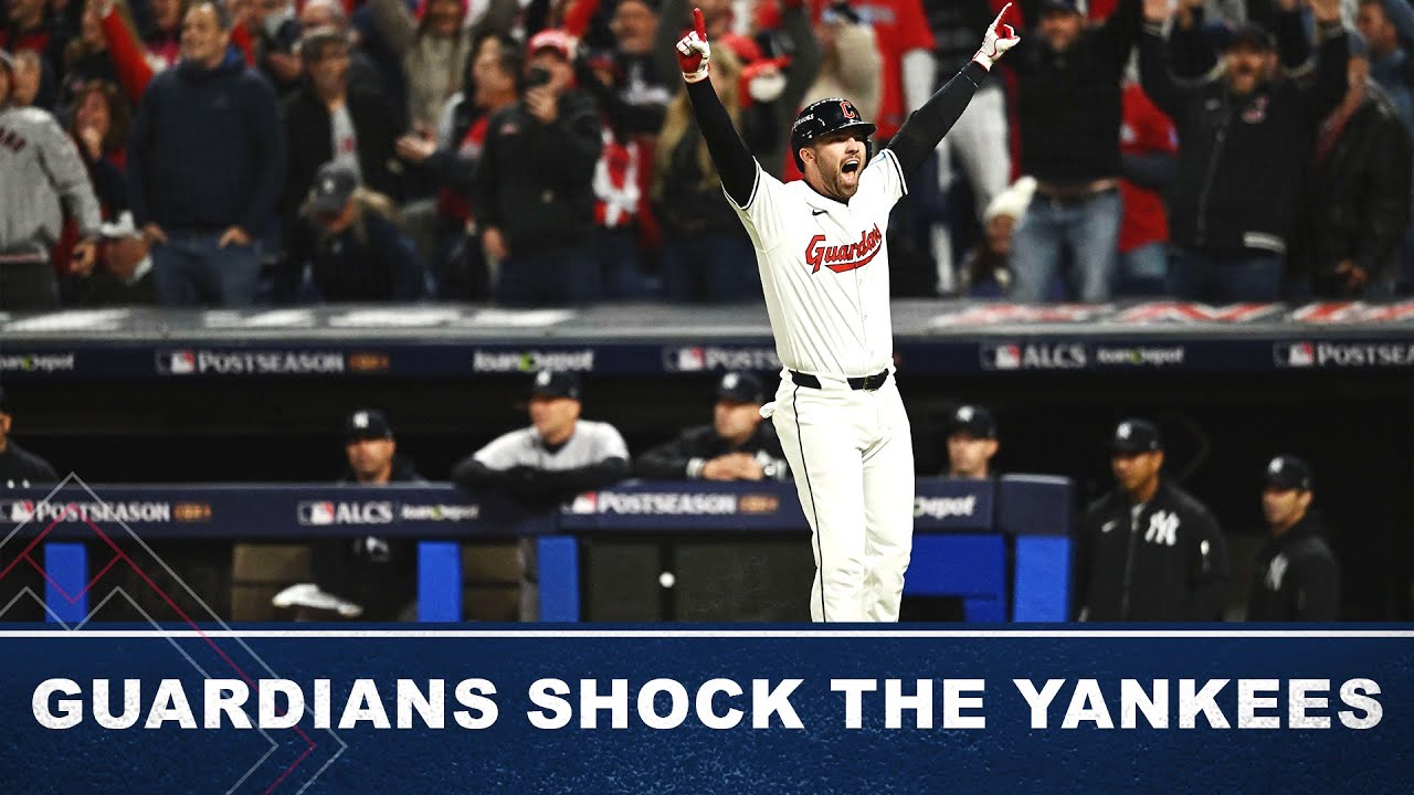 Cleveland Guardians: Guardians Shock the New York Yankees with Homerun Fueled Comeback