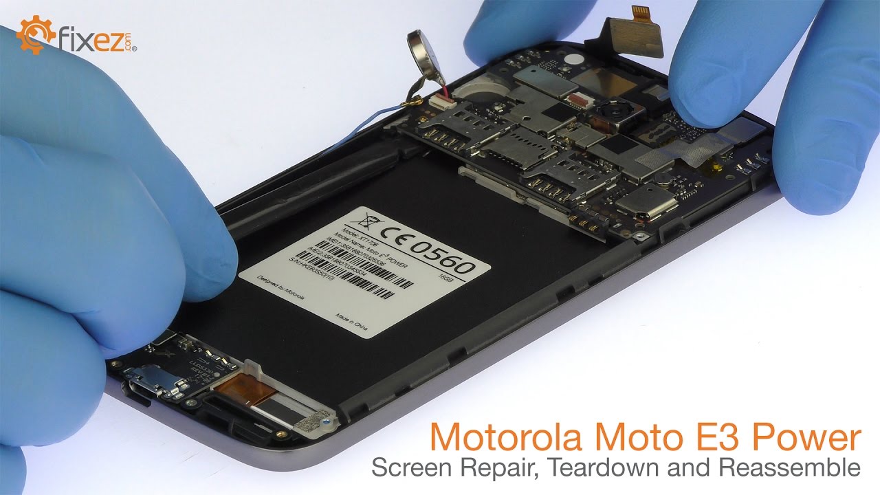 Motorola Moto E3 Power Screen Repair, Teardown and Reassemble - Fixez.com