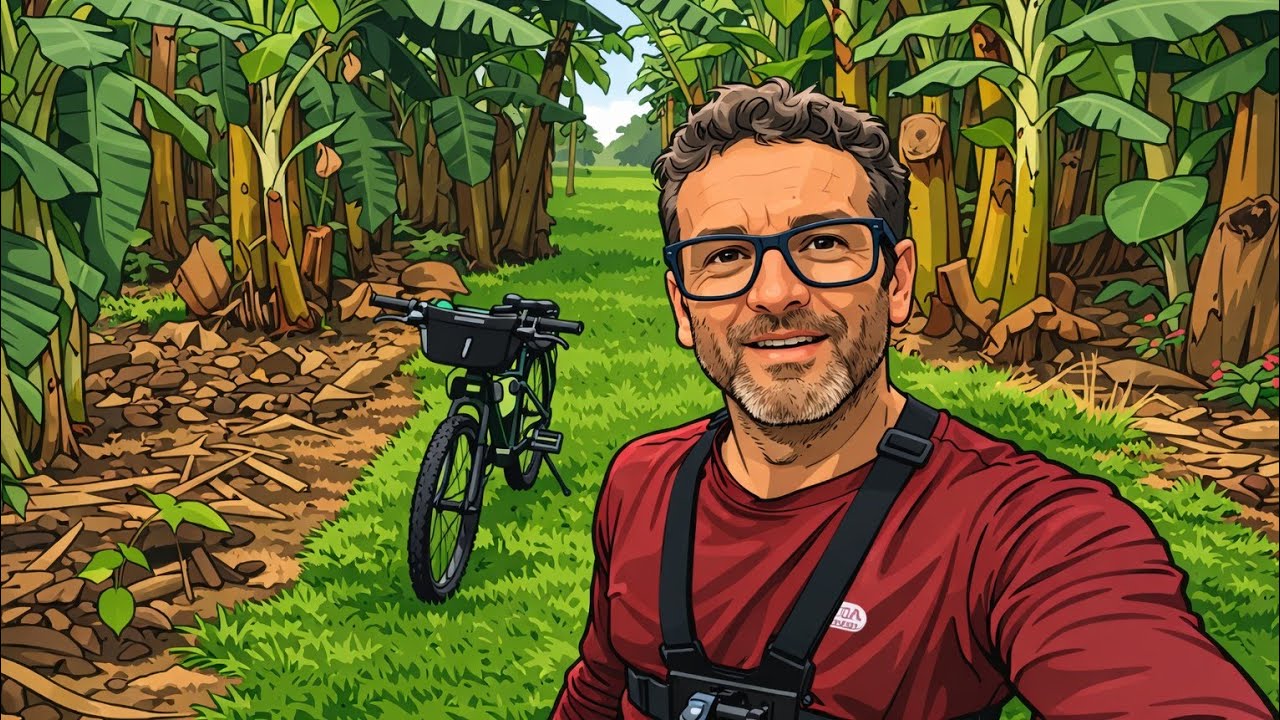 Fui de bike até onde deu: ponte pênsil, balsa fechada e muita superação.
