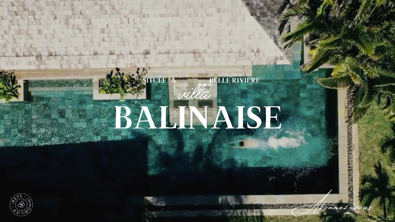Visite Guidée d'une villa de prestige au Domaine de Belle Rivière !