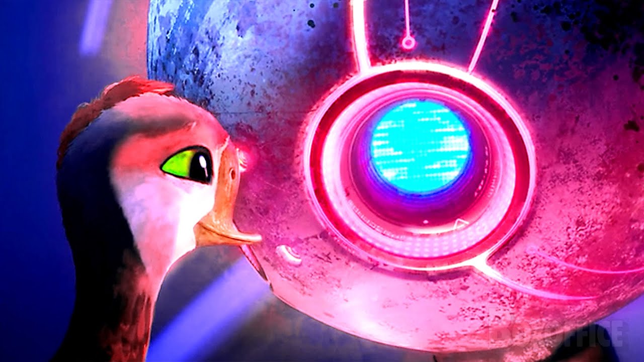 Los animales del bosque le salvan la vida al Robot Salvaje | Robot Salvaje | Clip en Español