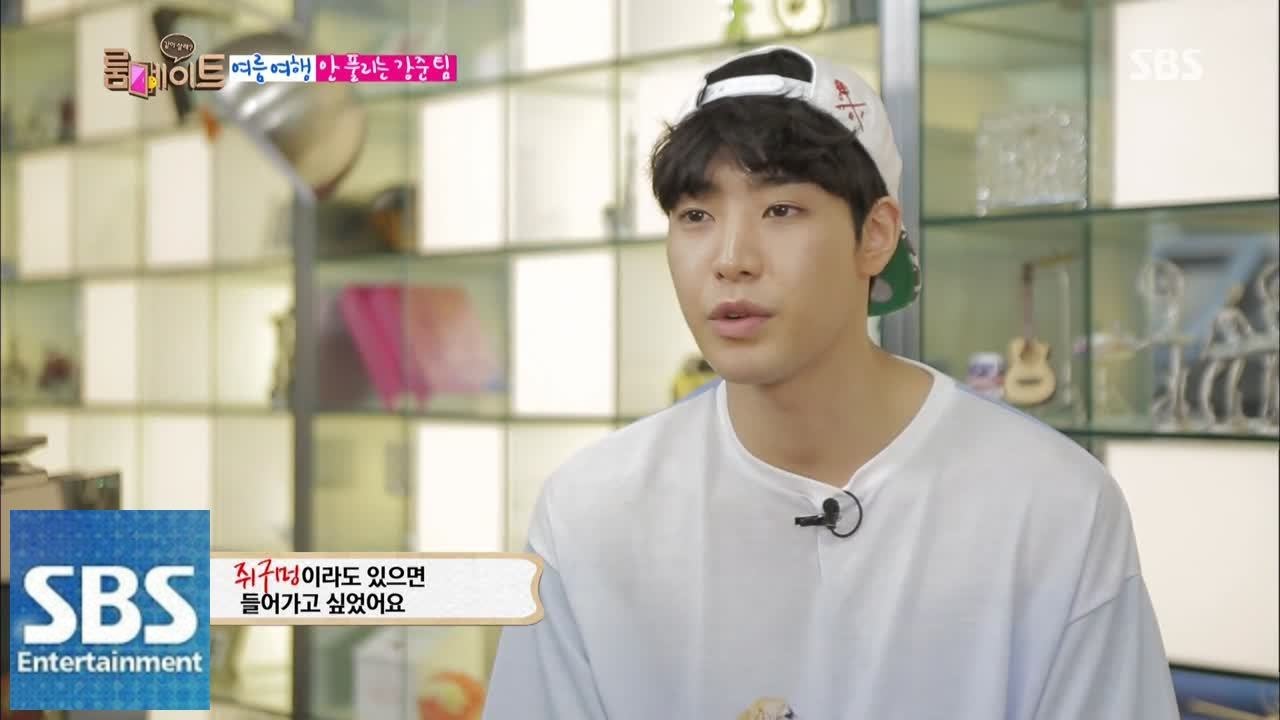 박민우 졸음운전 사고에 진심 사과 @SBS 룸메이트 140713