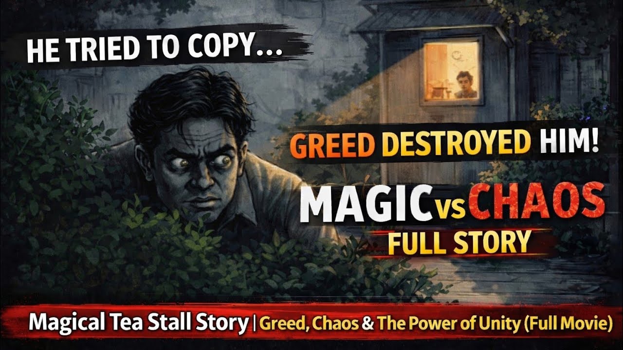Magical Tea Stall Story | From Chaos to Unity ✨☕ORHoly Tea vs Cannabis Chaos | A Village Unity Story