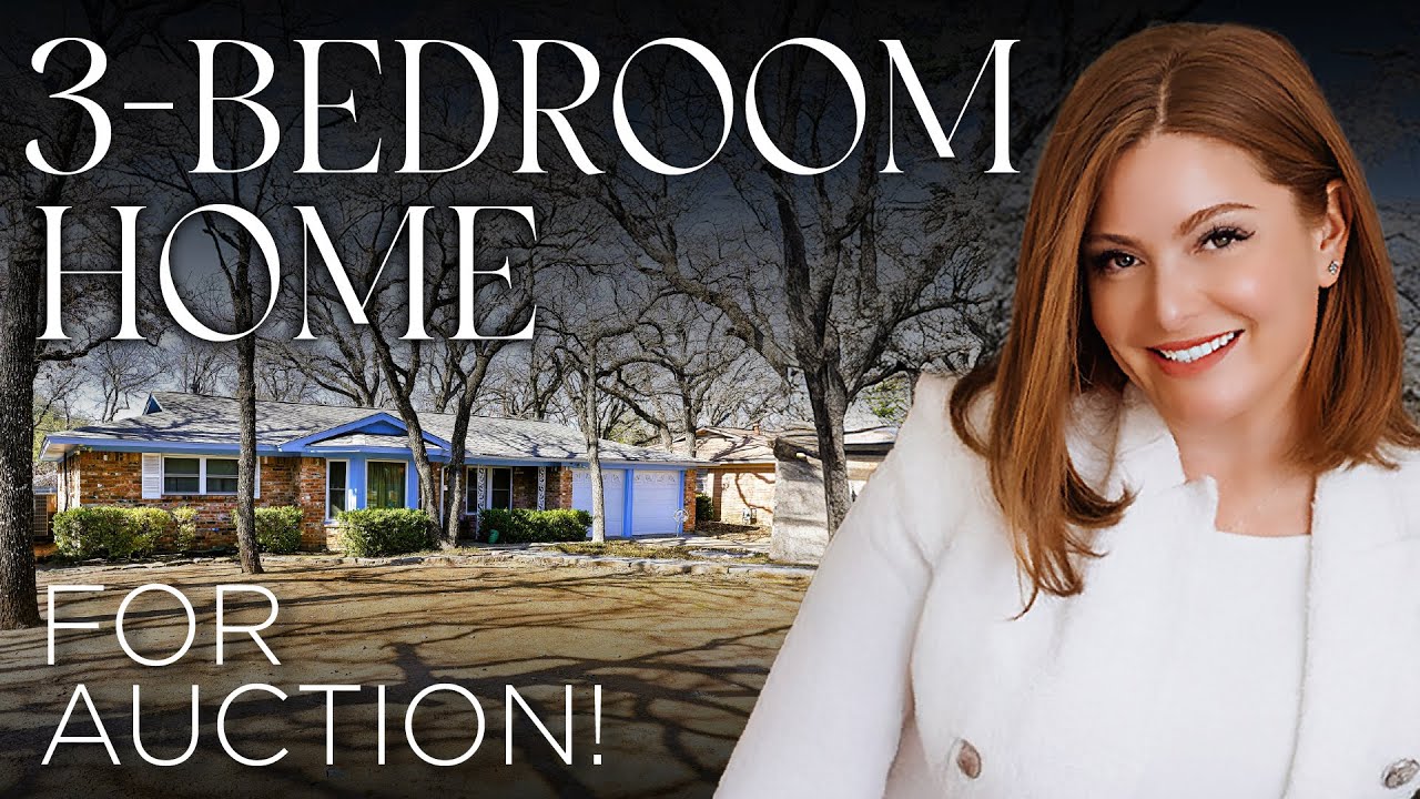 3 Bedroom Home for Auction in Euless, TX &ndash; Prime Location & Features!