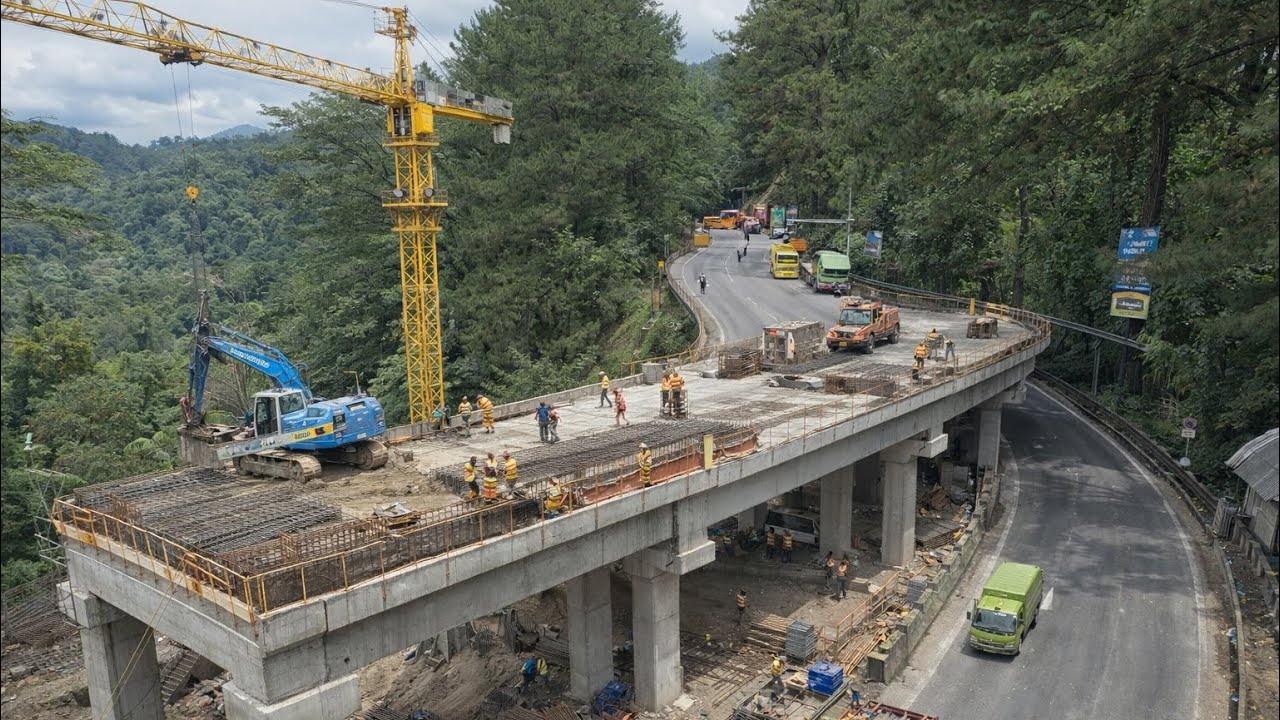 UPDATE TERBARU FLYOVER SITINJAU LAUIK 2026,Kondisi Terkini Pembangunan Jembatan Viral 