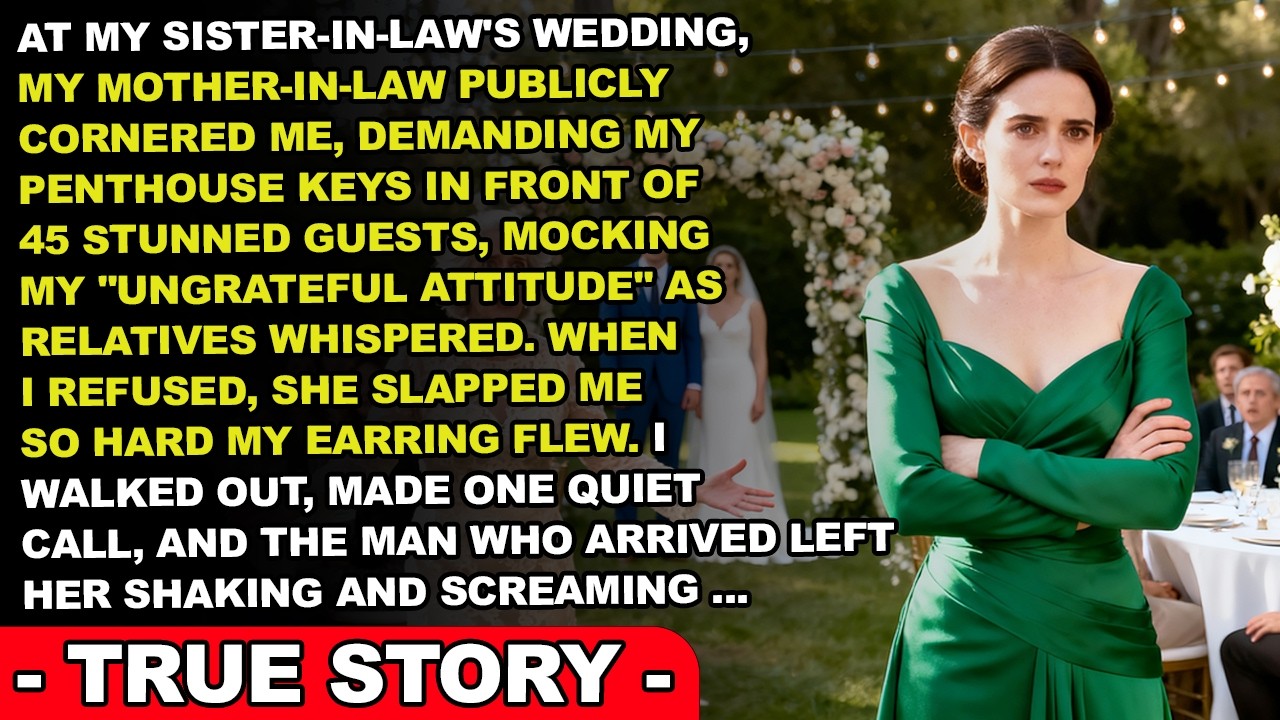 My Mother In Law Tried To Take My Luxury Penthouse At A Wedding Until My Attorney Walked In