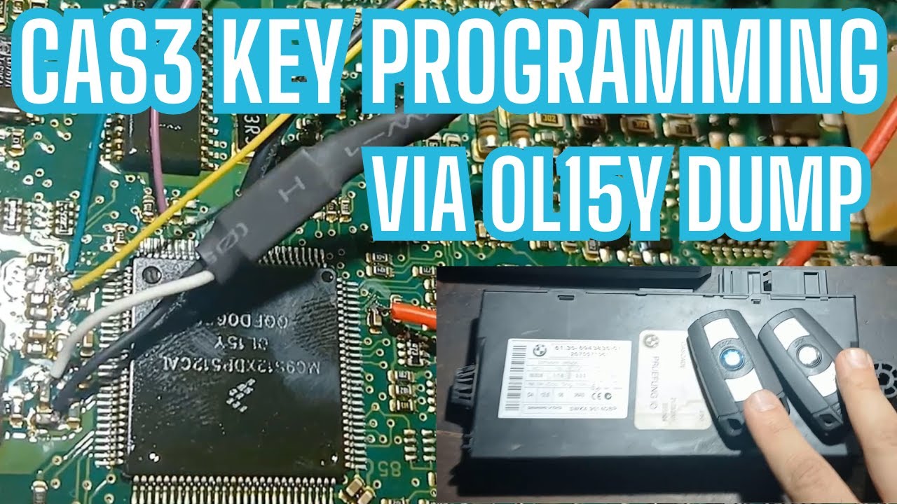 Программирование ключей Cas3 (запись ключа через дамп 0L15Y) с помощью (VVDI Prog и VVDI2)
