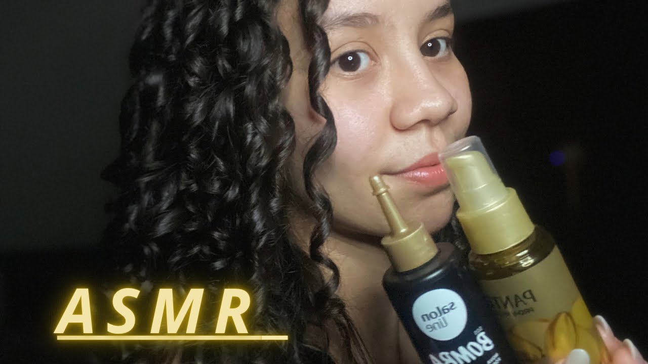 ASMR CASEIRO AMIGA FINALIZANDO SEU CABELO CACHEADO 