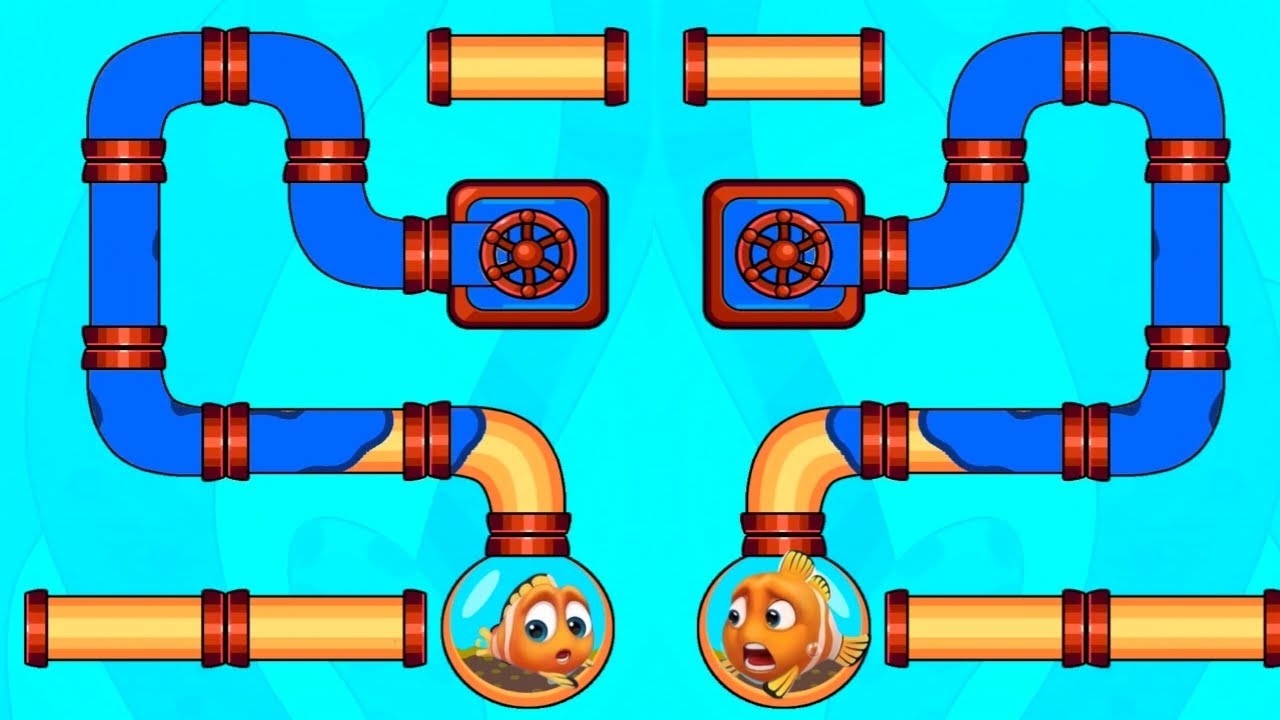 Pull the pin and save the fish bast android puzzle game #viralvideo 