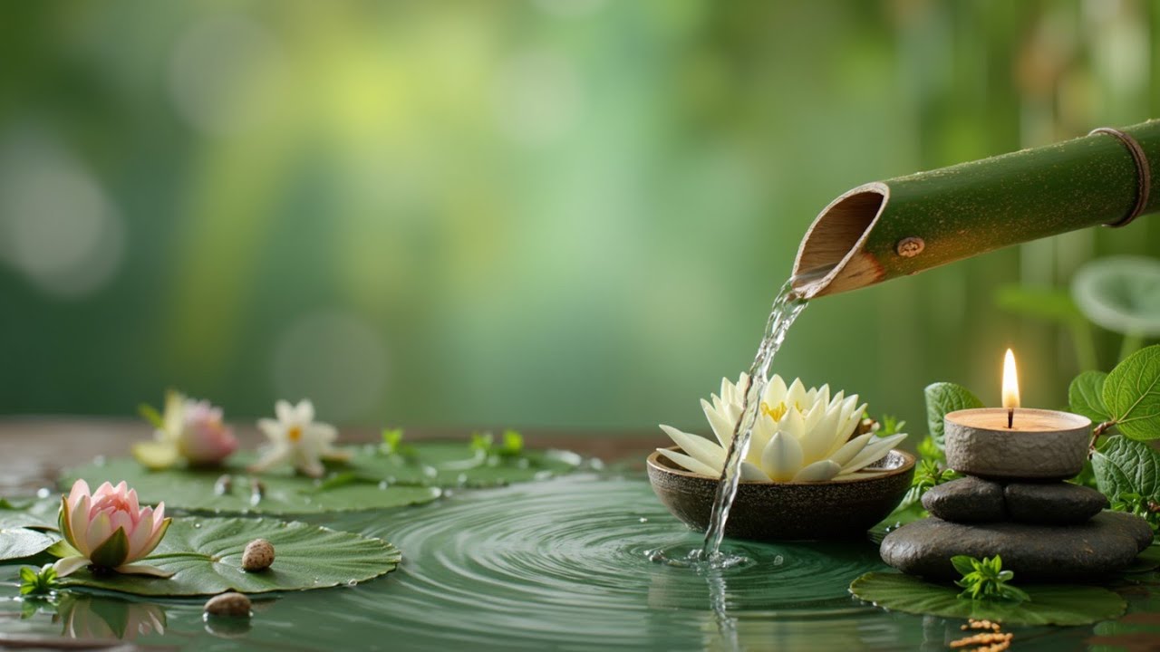 Расслабляющие звуки воды для глубокого сна и снятия стресса