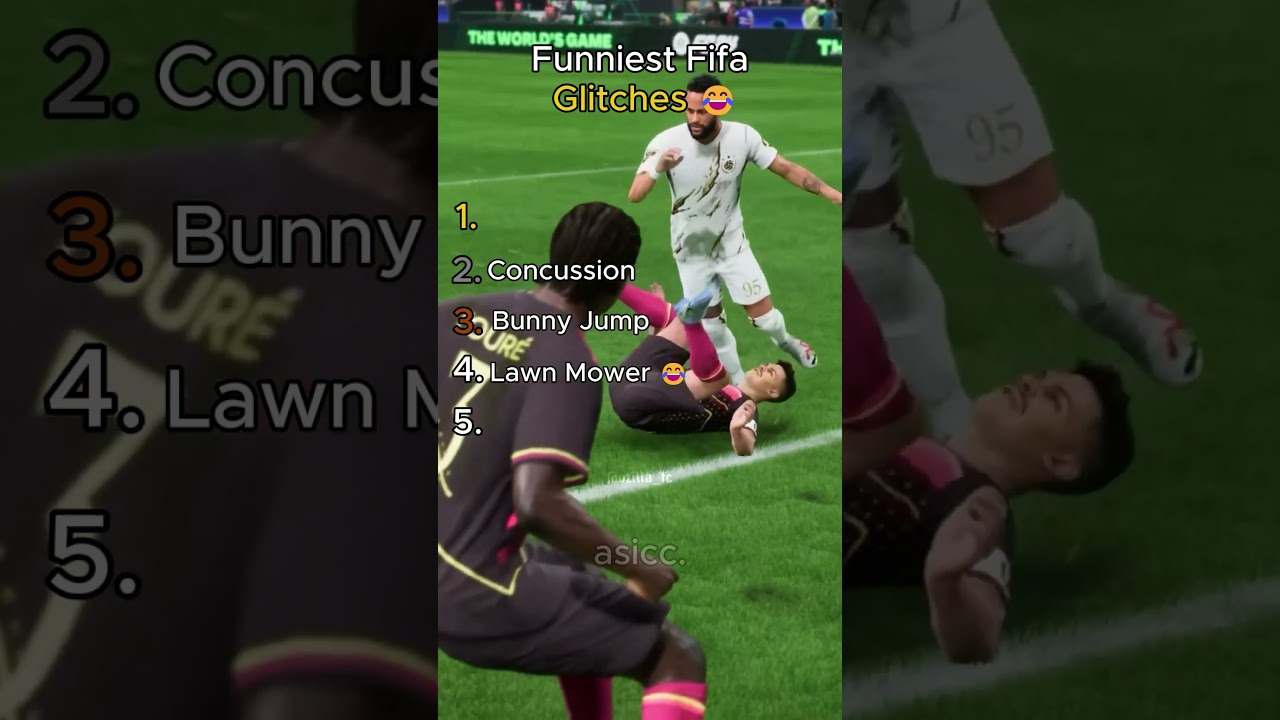 Ranking The Best Fifa Glitches and Moments #eagames #fifa #football #shorts #soccer