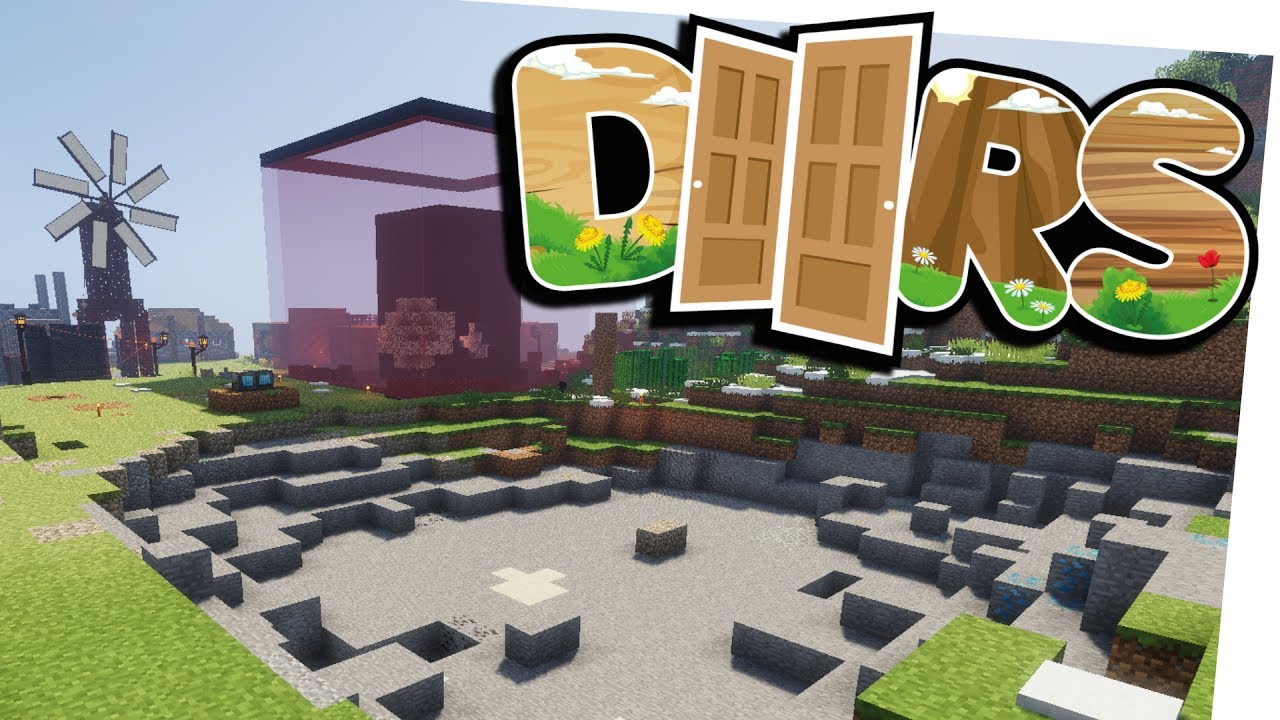 Mein Nether-HAUS der Anfang!🚪 MINECRAFT DOORS #24