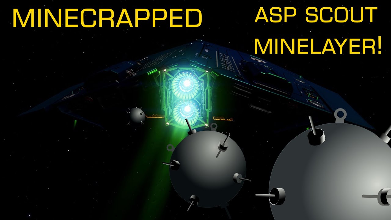 Minecrapped!  Experiments with an Asp Scout Minelayer!