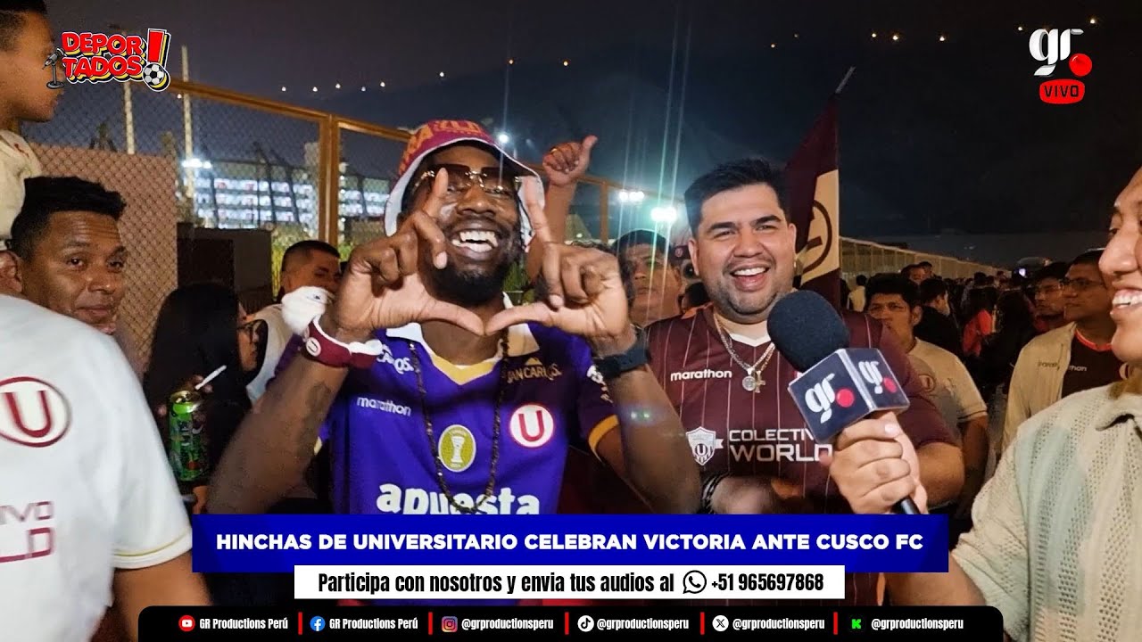 🏆 ¿SE VIENE EL TRI?  🏆🔥 HINCHAS DE UNIVERSITARIO CELEBRAN TRAS GANAR A CUSCO FC #Deportados ⚽️🎙️🚀