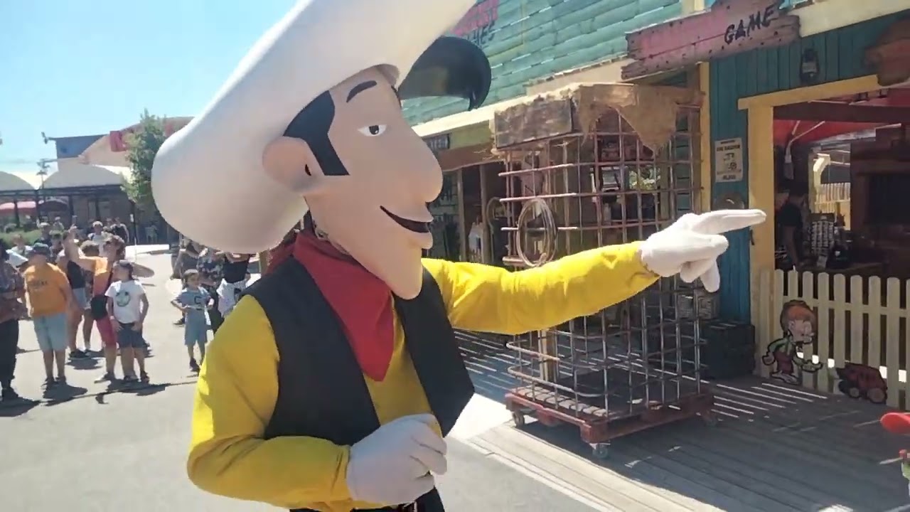 LUCKY LUKE - PARADE SPIROU PARC