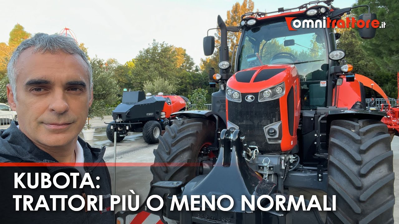 Kubota: trattori e TUTTE le novità per il 2025!