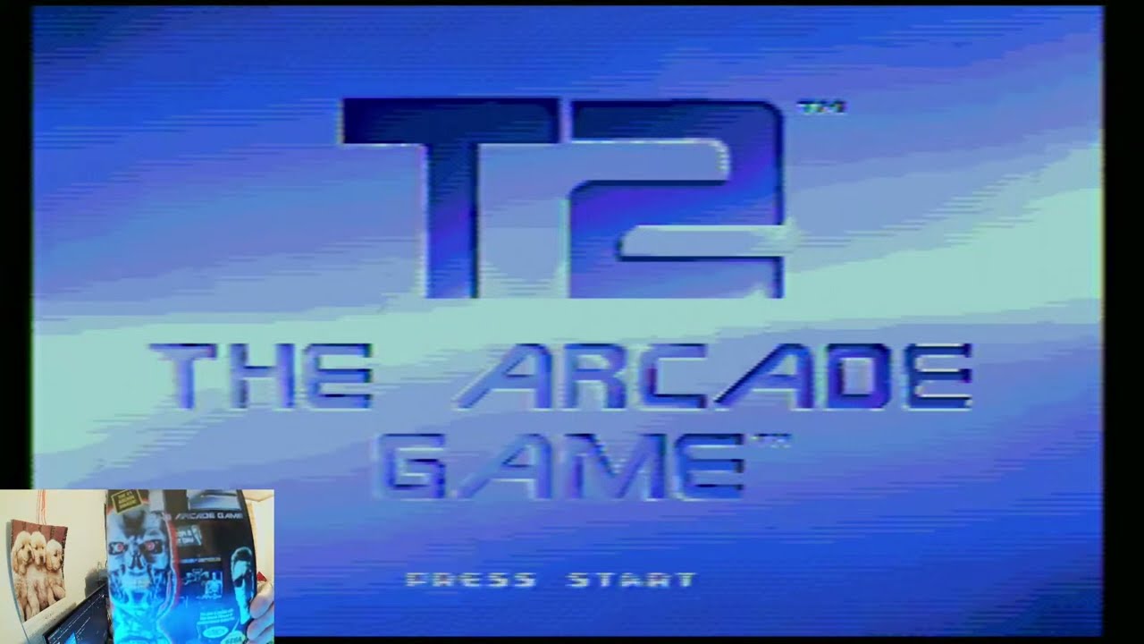 T2 Terminator 2 Judgement Day - The Arcade Game - SEGA Genesis  - GRAW2ROBZ Live Stream