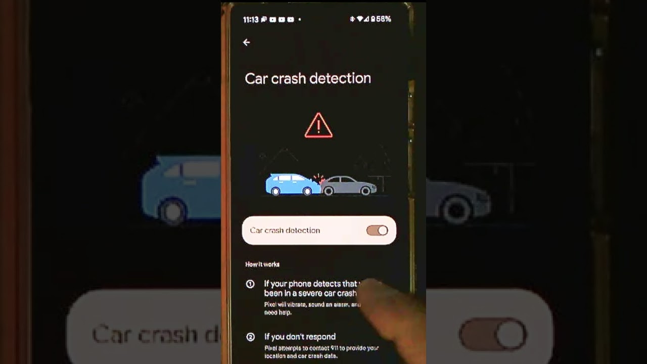 How to turn on car crash detection on your phone   Explained by a MD