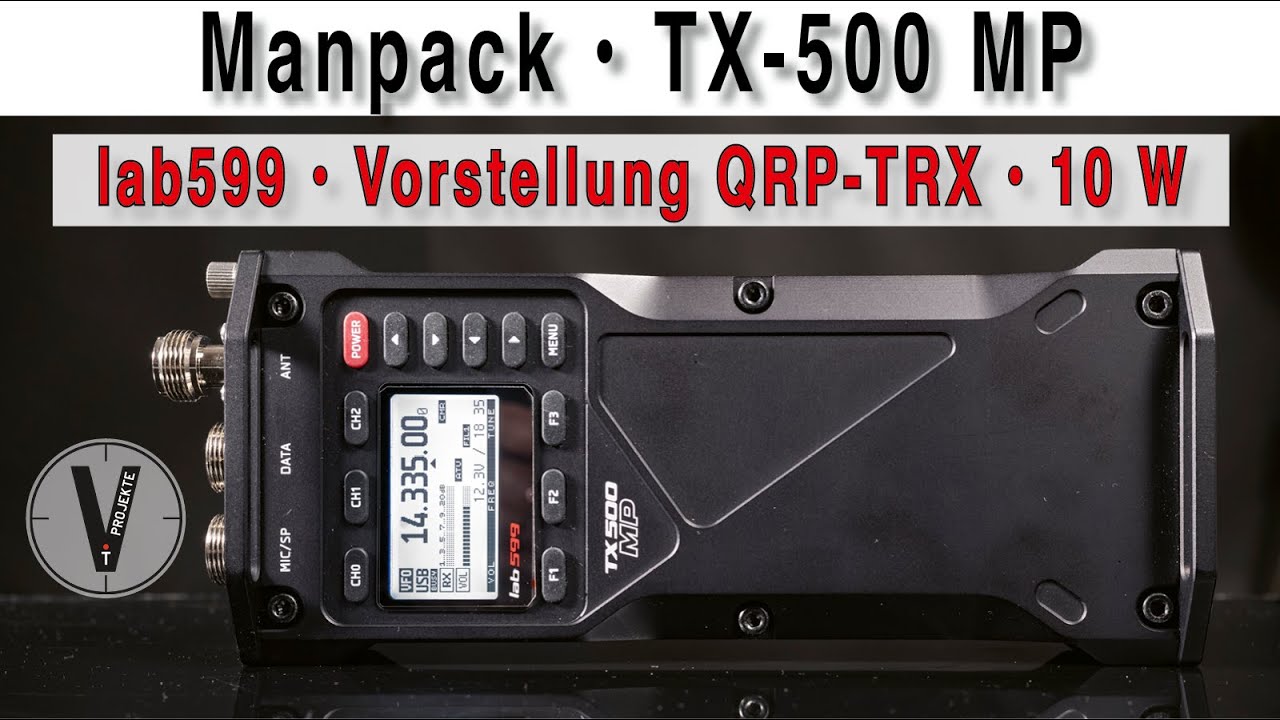 Manpack TX-500 MP | QRP-TRX | 10 W | Vorstellung