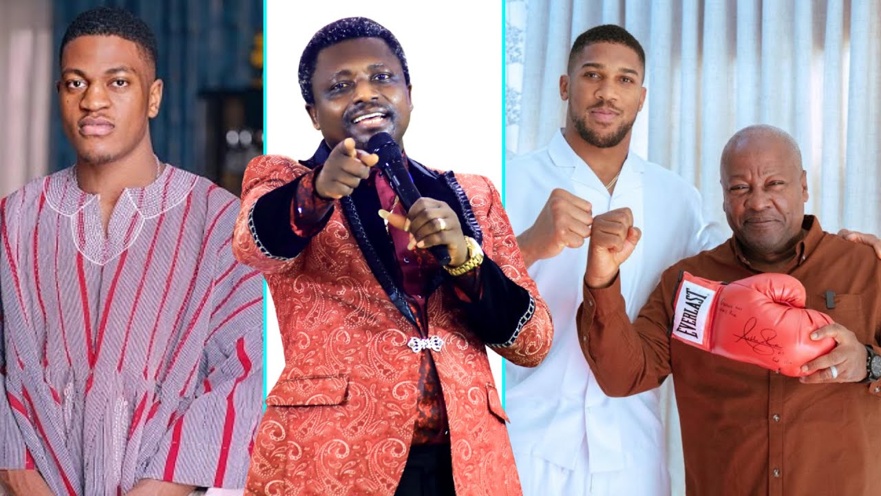 OPAMBOUR FIRES ON PRESIDENT MAHAMA'S SON SHARAF MAHAMA BOXING SHOW, ANTHONY JOSHUA IN GHANA