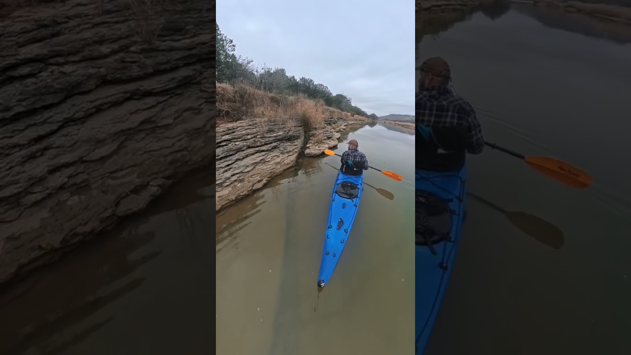 Shallow, with a side of rocks.  Brazos river upriver challenge section (4)