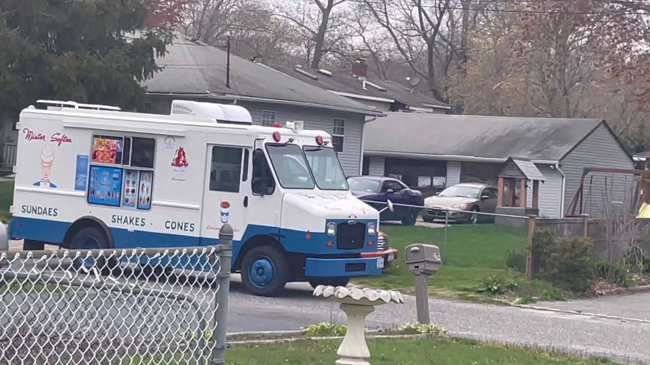 Mark III Mister Softee Ice Cream Truck driving by