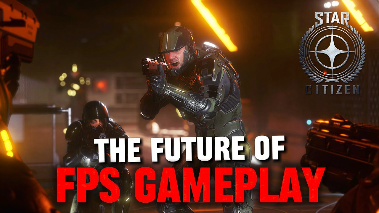 The Future Of Star Citizens FPS Gameplay Looks EPIC! Star Citizen Live [REACTION]