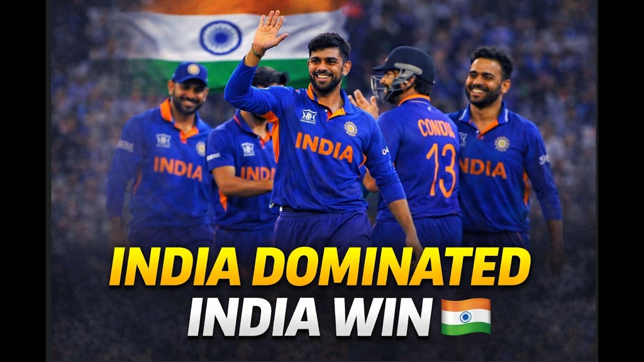Indian Cricket Team Cha Zabardast Performance | Match Analysis