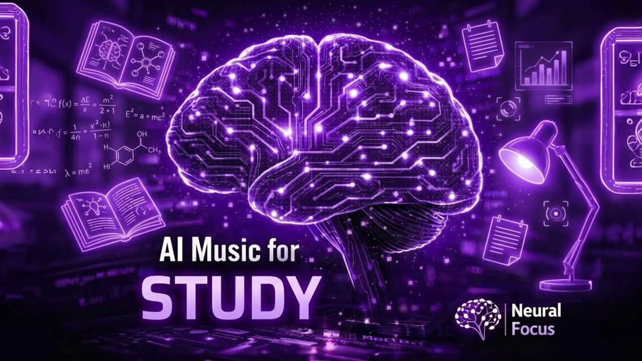 AI Study Music – 2 Hours | Deep Focus, Exam Prep & Concentration Boost #studymusic #focusmusic #song