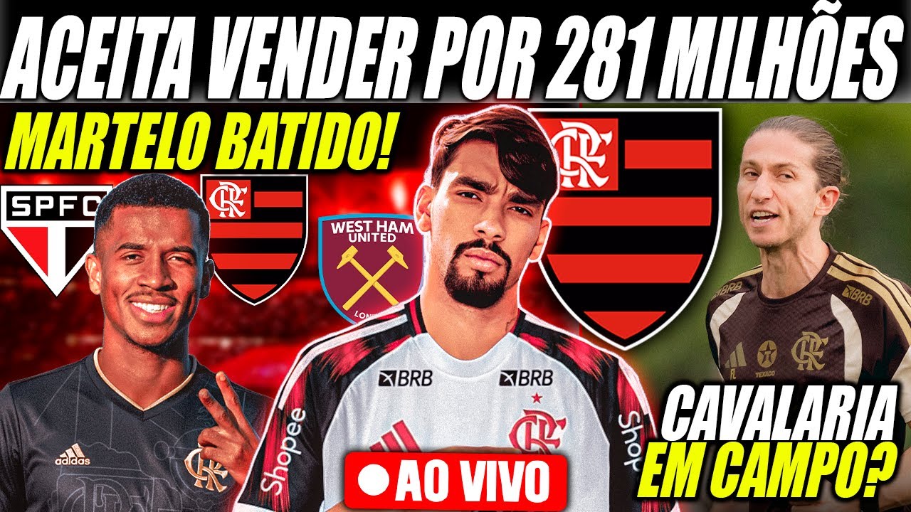 🔴AO VIVO | ÚLTIMAS NOTÍCIAS DO FLAMENGO