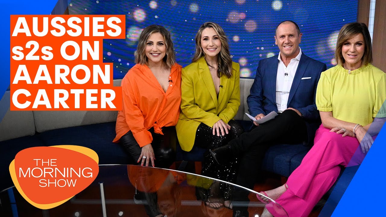Aussie sisters s2s remember touring with Aaron Carter | The Morning Show