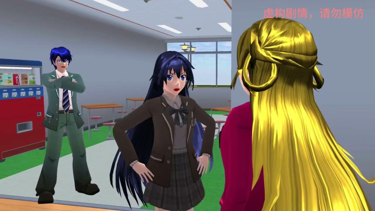 Sakura school simulator櫻花校園模擬器：转校生是个超级学霸#sakuraschoolsimulator #櫻校 #櫻花校園 #櫻花校園模擬器