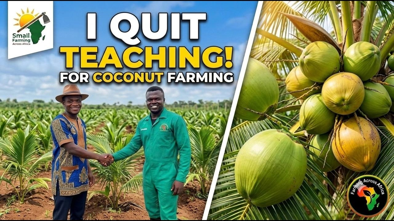 TEACHER QUITS TEACHING FOR COCONUT FARMING!