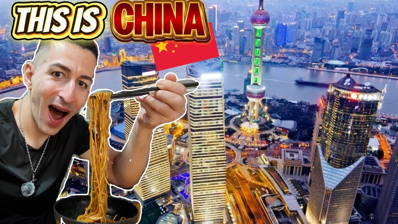 America CAN'T Keep Up with China’s Insane Development!  (This is Shanghai food and infrastructure!)